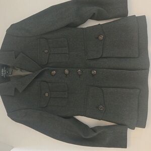 Lauren Ralph Lauren Olive Wool Blazer